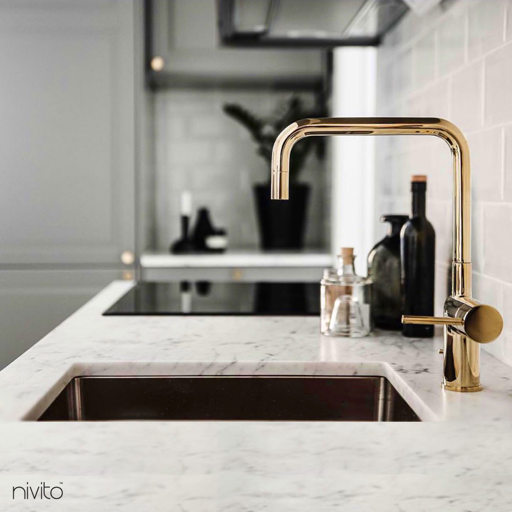 Brass/Gold Tap - Nivito RH-360