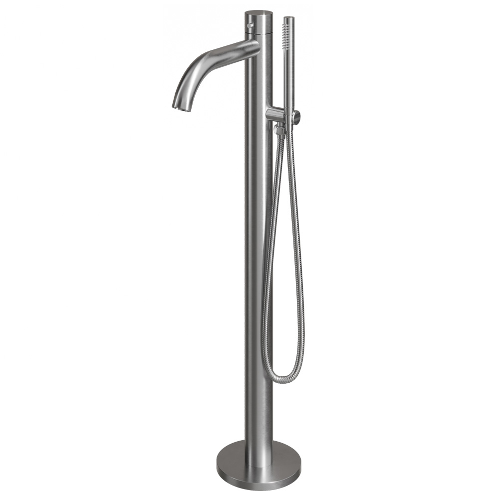 Stainless Steel Stand Alone Bathtub Bathroom Tap - Nivito CR-10