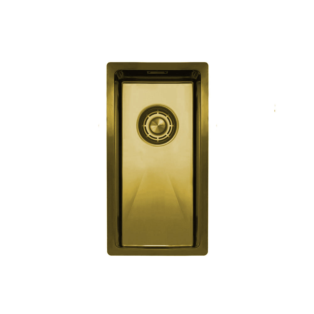 Brass/Gold Kitchen Basin - Nivito CU-180-BB