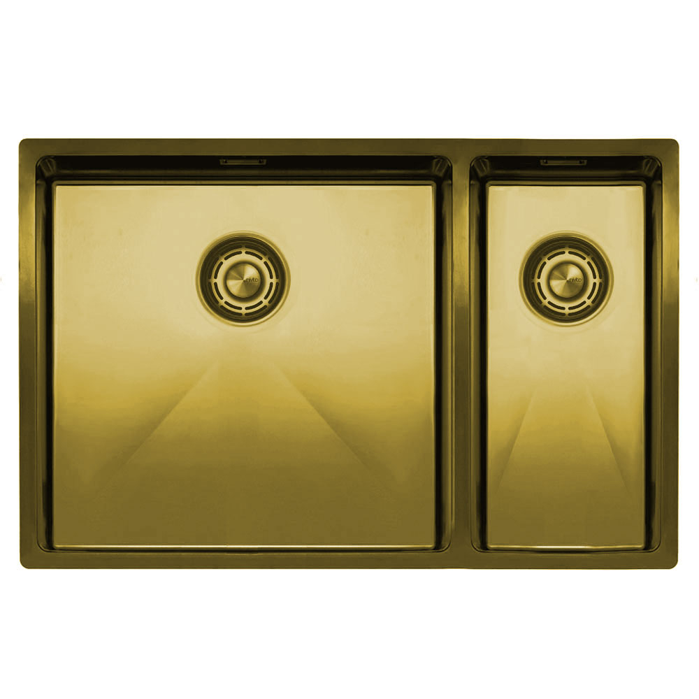 Brass/Gold Kitchen Basin - Nivito CU-500-180-BB