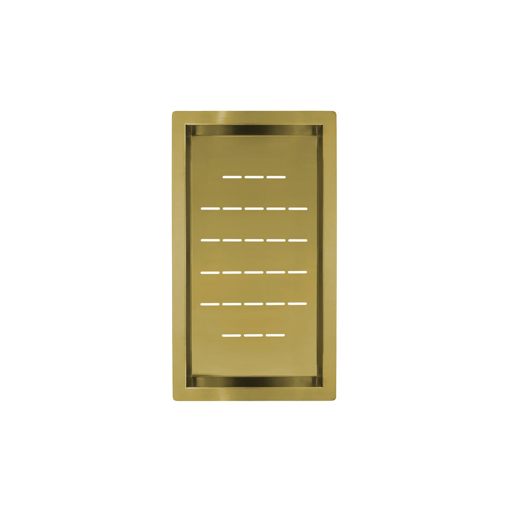 Brass/Gold Strainer Bowl - Nivito CU-WB-240-BB
