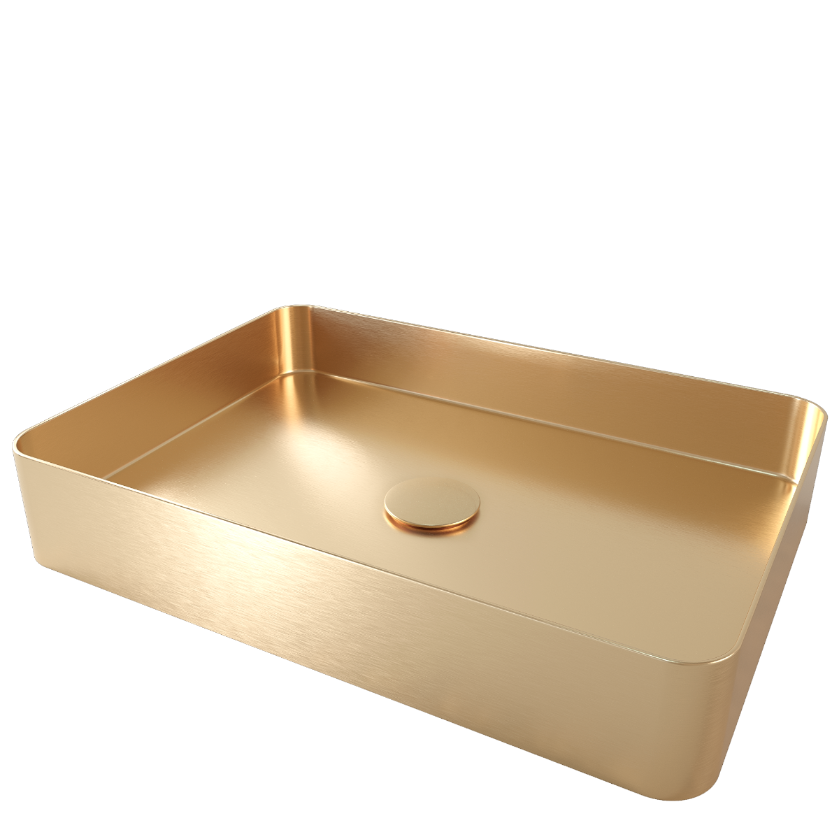 Brass/Gold Bathroom Basin - Nivito ED-500-BB