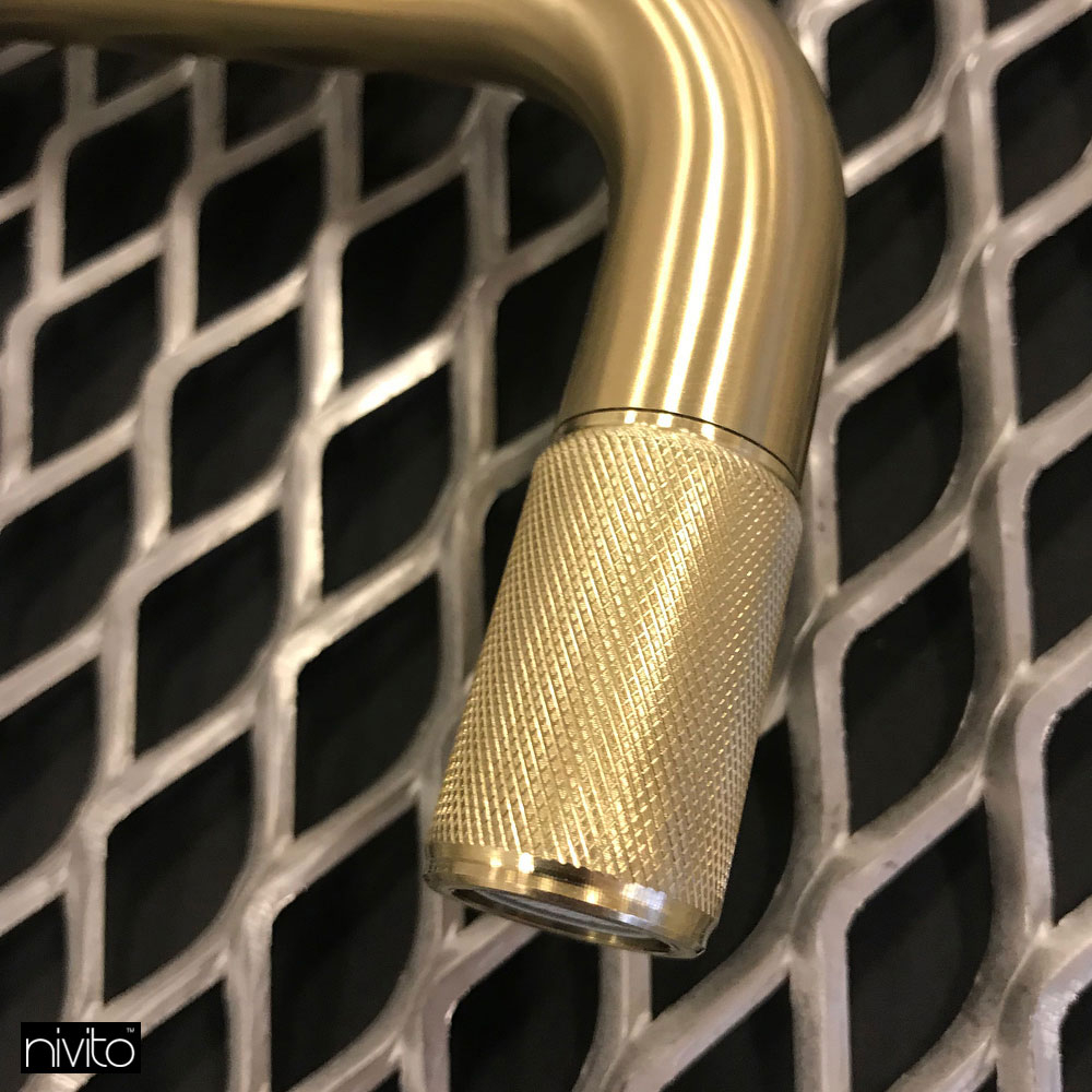 Brass/Gold Tap - Nivito RH-340-IN