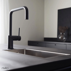 Stainless Steel Kitchen Sink - Nivito CU-180-B