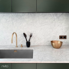 Stainless Steel Kitchen Sink - Nivito CU-700-B
