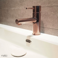 Copper Bathroom Tap - Nivito RH-57