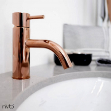 Copper Bathroom Tap - Nivito RH-67