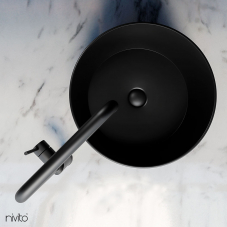 Black Wash Basin - Nivito MO-365-BL