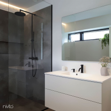 Black Bathroom Tap - Nivito RH-62