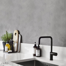 Black Kitchen Mixer Tap - Nivito RH-320