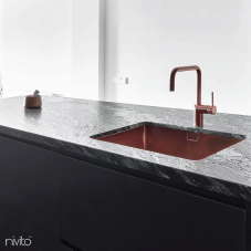 Copper Kitchen Sink - Nivito CU-700-BC
