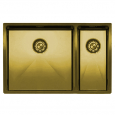 Brass/Gold Kitchen Sink - Nivito CU-500-180-BB