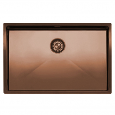 Copper Kitchen Sink - Nivito CU-700-BC