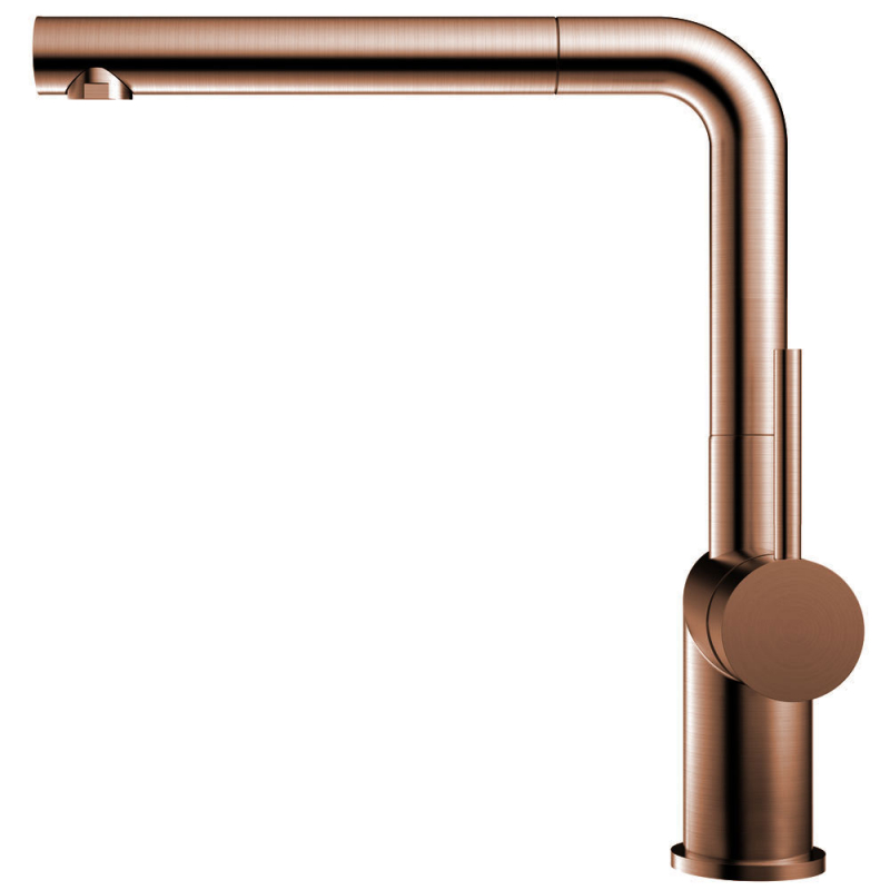 Copper Kitchen Mixer Tap Pullout hose - Nivito RH-650-EX