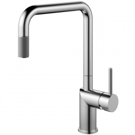 Stainless Steel Kitchen Mixer Tap Pullout hose - Nivito RH-300-EX-IN